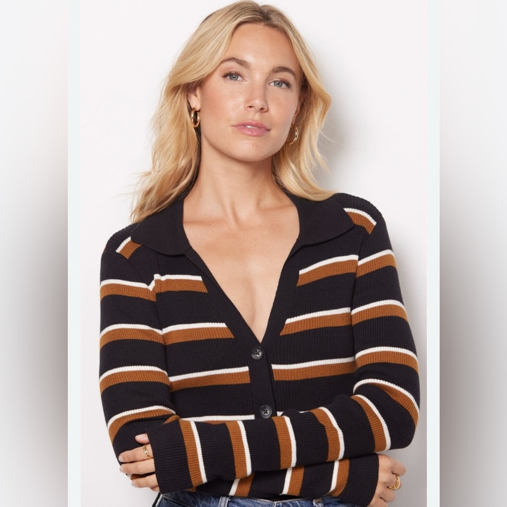 Sanctuary Striped Cardigan- Small